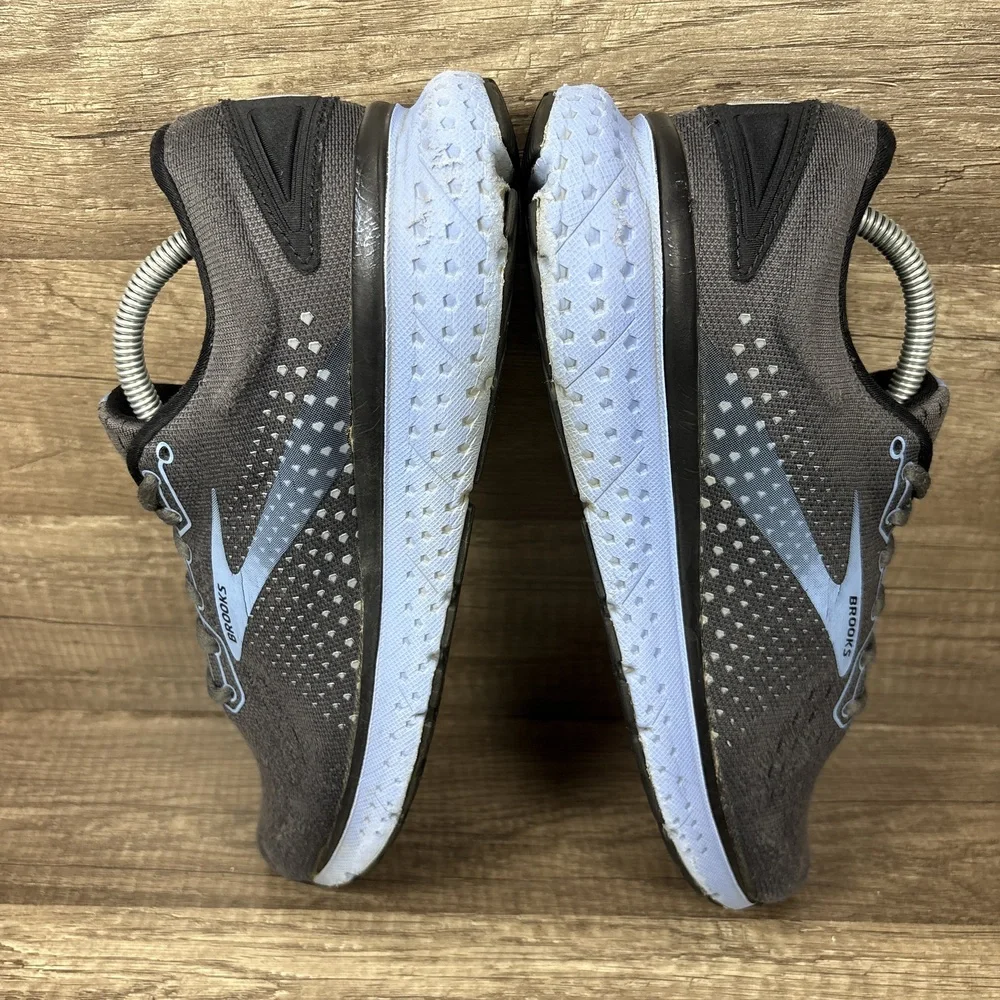 Brooks Glycerin 16 Gray Blue Womens US Size 8 EUR 39 1203171B050 Running Shoes